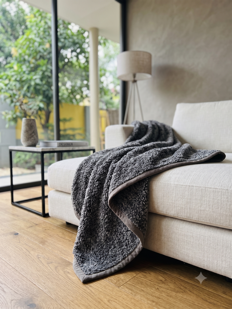 Chăn lông xuất Mỹ size 1m5 x 1m7